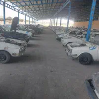 فرسوده پیکان تاکسی اردی تصادفی سوخته