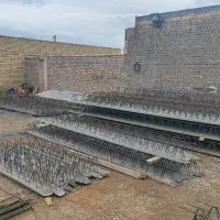 سفال سقفی و فوم سقفی. تیرچه بتنی درجه1