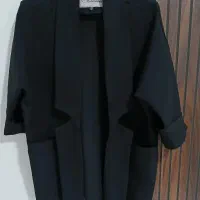 کت مشکی سایز ۴۲تا ۴۶ ۴۸
