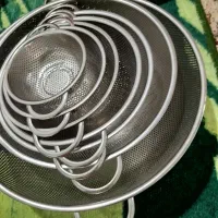 ست صافی و لگن  استیل یونیک اصل