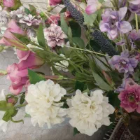 گل مصنوعی با گلدان|گل مصنوعی|کرج, فاز ۳ گوهردشت|دیوار