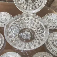 ظرف کریستال قدیمی|کلکسیون اشیاء عتیقه|تهران, فرزانه|دیوار