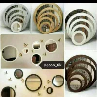 آینه دکوراتیو 5 تیکه|آینه|تبریز, |دیوار