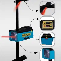 تنظیم چراغ با دستگاه،برچسب چراغ، دودی خودرو