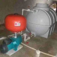 اجرای  لوله کشی و سیم کشی نصب پمپ وابیاری قطره ای