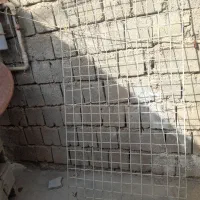 تور سیمی مغازه همراه با رخت اویز وزنجیر اهنی|حراج|دهدشت, |دیوار