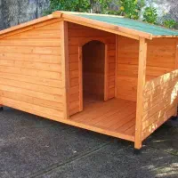 خونه سگ چوبی خانه سگ