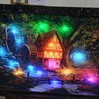 تابلو شب خواب، نو|تابلو، نقاشی، عکس|دهدشت, |دیوار