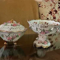 ظروف چینی گلبرجسته اصل خارجی