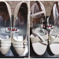 کفش زنانه  ۲ جفت  مجلسی   نو