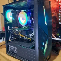 کیس کامل نسل ۹ گیمینگ همراه مانیتور ساسونگ|رایانه رومیزی|بندر انزلی, استادیوم|دیوار