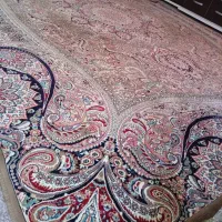 فرش تمیز گردویی و زرشکی