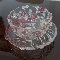 کریستال والتر کمیاب تک گل رز ناتاشا لوور|ظروف سرو و پذیرایی|مشهد, فتح المبین|دیوار