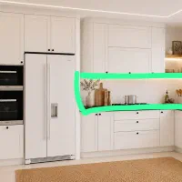 کاشیکاری بین کابینتی بنایی
