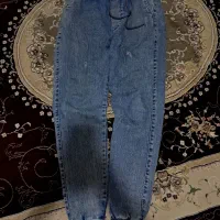 شلوار بچه‌گانه آبی اسمونی.کاملا نو