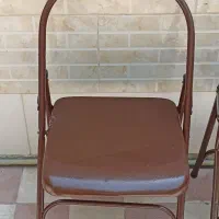 دوتا صندلی ورزش یوگا عتیقه قدیم ارج تاشو|تجهیزات ورزشی|شیراز, اصلاح‌نژاد|دیوار