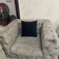 مبلمان هشت نفره در حد نو ( فروش فوری)|مبلمان خانگی و میز عسلی|کرج, شاهین‌ویلا|دیوار