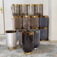 گلدان فایبر گلاس مخمل تک و عمده|گل مصنوعی|تهران, کیانشهر|دیوار