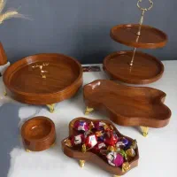 میوه خوری  آجیل خوری و شیرینی خوری سنگ مصنوعی|ظروف سرو و پذیرایی|اردبیل, |دیوار