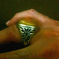 یمنی کهنه سمبه دار مرحوم تهرانی|جواهرات|تهران, فرمانیه|دیوار