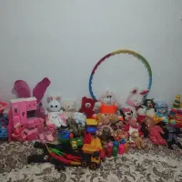 اسباب بازی و عروسک همه باهم