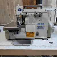 چرخ خیاطی راسته دوز و سردوز ۳نخ جک دینام سرخود