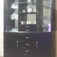 بوفه دو تیکه چوب راش