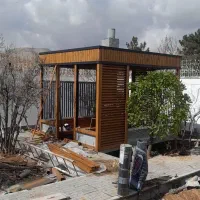 جوشکاری ونمه ساختمان کامپوزیت ونمای چوب