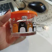 ظرف درب دار سه کله پوک