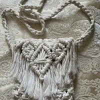 کیف مکرومه ورنی جیر درحدنو
