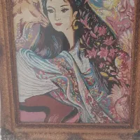 تابلوکوپلن همراه قاب منبت زیر قیمت