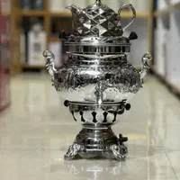 سماور کوره دار وساده(تعویض سماور کهنه با نو)قابلمه|سماور، چای‌ساز، قهوه‌ساز|قم, سید معصوم|دیوار
