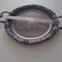 سینی و مرغ خوری سرامیکی