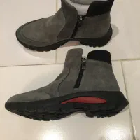 نیم بوت زنانه برند چرم مشهد|کیف، کفش، کمربند|سیاهکل, |دیوار