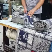انواع گلیم جدید با دستگاه لبه دوزی(شیرازه فرش)