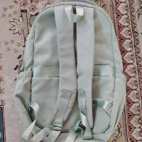 کوله پشتی بزرگسال رنگ سبز کم رنگ پاستیلی|کیف، کفش، کمربند|اقلید, |دیوار