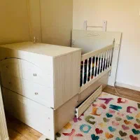 سرویس خواب نوزاد نوجوان برند آوند چوب