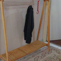 چوب لباسی رگالی ثابت محکم وبادوام|جاکفشی، کمد، دراور|تهران, سلسبیل جنوبی|دیوار