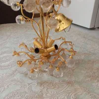 دو لوستر ۴ شاخه اهنی