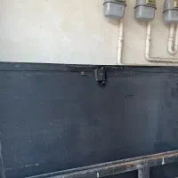 درب آهنی سالم در حد نو