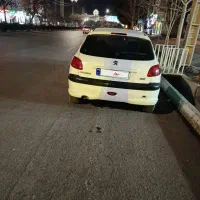 206 مدل 88 رنگ‌ سفید|خودرو سواری و وانت|الوند, |دیوار