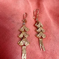 گوشواره نقره گوشوار پنجشیر