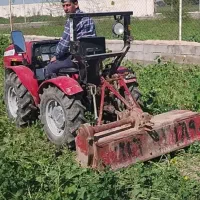 کار با تراکتور کوچیک باغی و چاله کنی|خدمات باغبانی و درختکاری|شوشتر, |دیوار