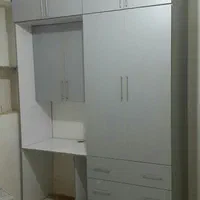 تعمیر و نصب وساخت کابینت وکمد ودکور چوبی مصنوعی|جاکفشی، کمد، دراور|اشتهارد, |دیوار