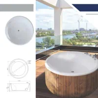 جکوزی شیک ، مدرن و با کیفیت|مصالح و تجهیزات ساختمان|رشت, دیلمان|دیوار