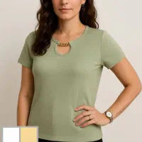 تولید و پخش عمده تاپ کراپ تیشرت زنجیری فانریپ