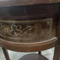 میز تلفن و عتیقه جات دو طبقه بسیار بادوام و شیک|میز تلفن|تبریز, |دیوار