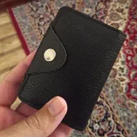 کیف کارت قهوه ای سوخته