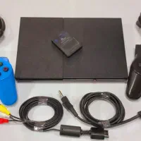 پلی استیشن ۲ اسلیم (PS2 Slim) مودشده کامل با لوازم