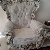 مبلمان سلطنتی به همراه میز وعسلی بدون ایراد|مبلمان خانگی و میز عسلی|سبزوار, امیر کبیر|دیوار